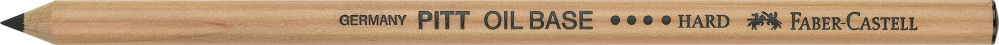Creion ulei pastel pitt negru dur faber-castell [2]