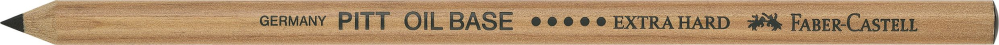 Creion ulei pastel pitt negru extra dur faber-castell [2]