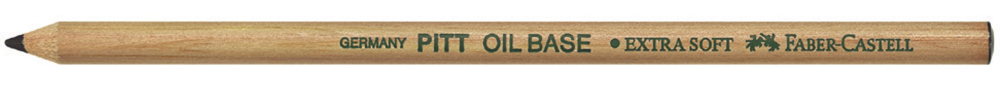 Creion ulei pastel pitt negru extra soft faber-castell [2]