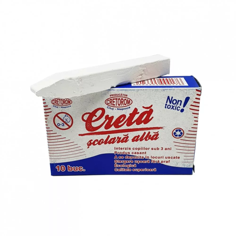 Creta alba Cretorom, set 10 buc [2]