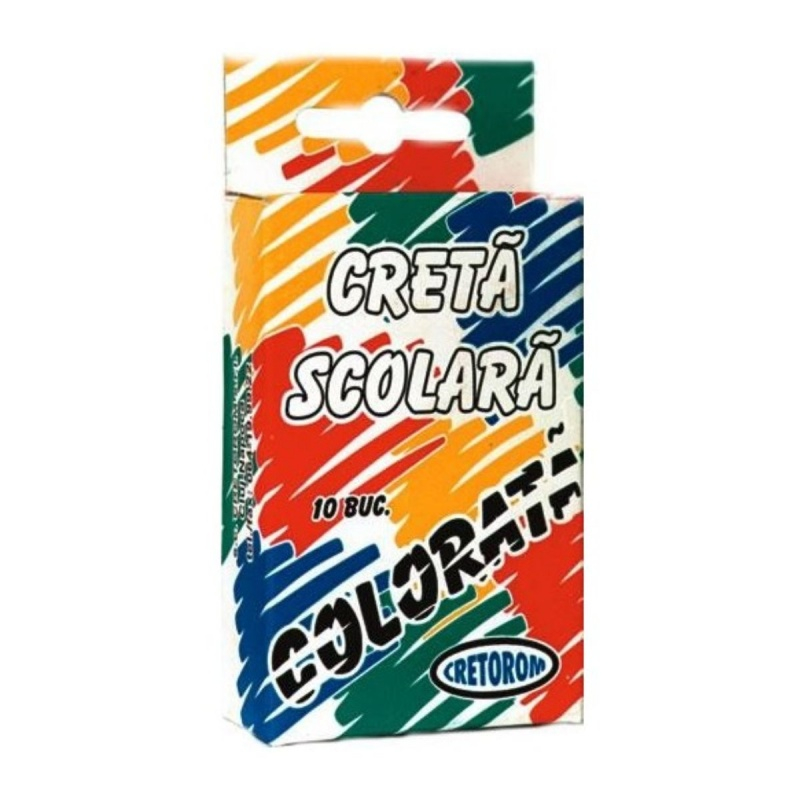 Creta color Cretorom, 5 culori, cutie 10 buc [1]