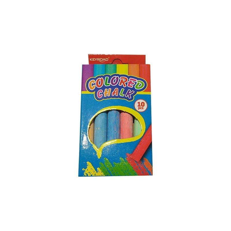 Creta color Keyroad KR971591, 5 culori, set 10 buc [3]