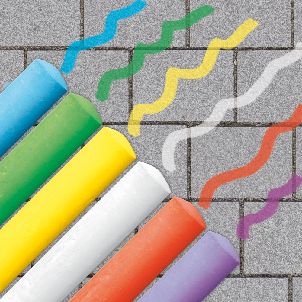 Creta colorata de asfalt pentru copii [3]