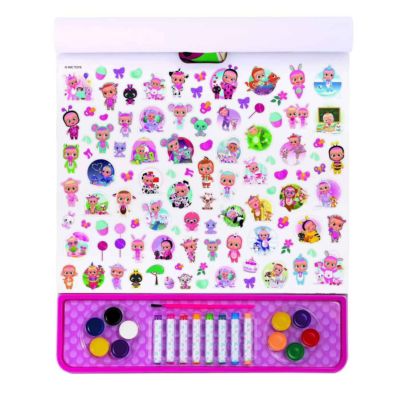 Cry babies set pentru desen giga block 4 in 1, varsta de la 3 ani la 6 ani [4]