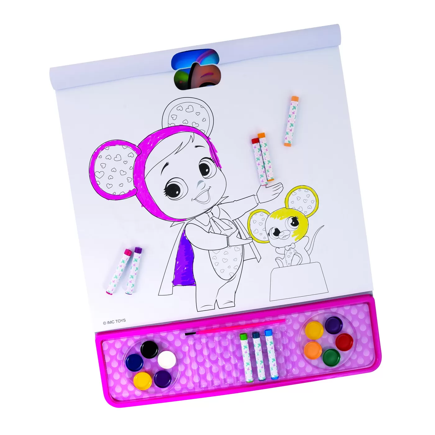 Cry babies set pentru desen giga block 4 in 1, varsta de la 3 ani la 6 ani [2]