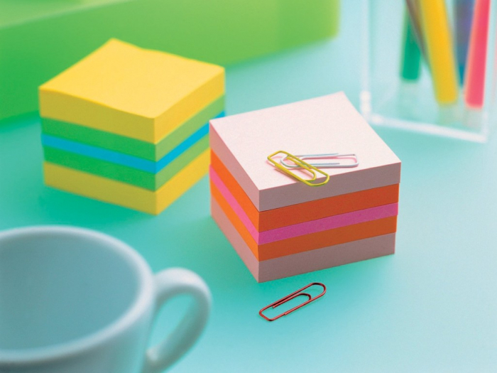 Cub Notes adeziv Post-itÂ® Neon 51 [2]