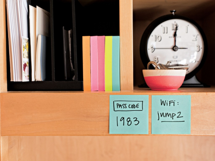Cub notite adezive Post-itÂ® Pastel [4]