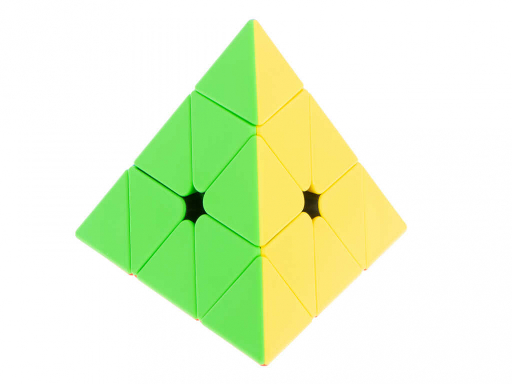 Cub Rubik 3x3x3 Moyu Pyraminx Stickerless - Joc de Inteligenta [6]
