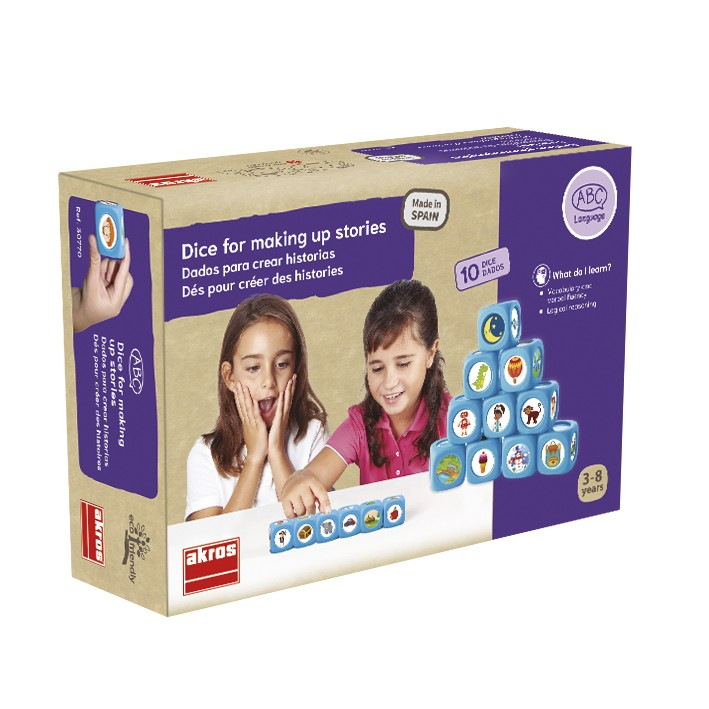 Cuburi cu povesti pentru dezvoltarea vorbirii Story cubes [1]
