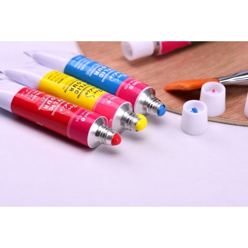Culori acrilice Colorarte, 12 culori x 12ml, EA1212C [3]