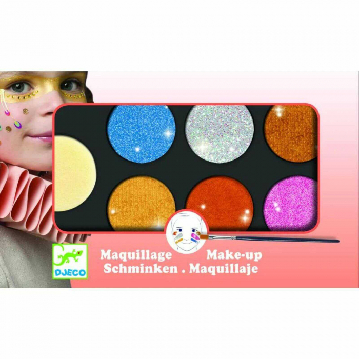 Culori make-up non alergice, metalic, varsta 3 - 6, 6 - 9 ani, Fata [4]