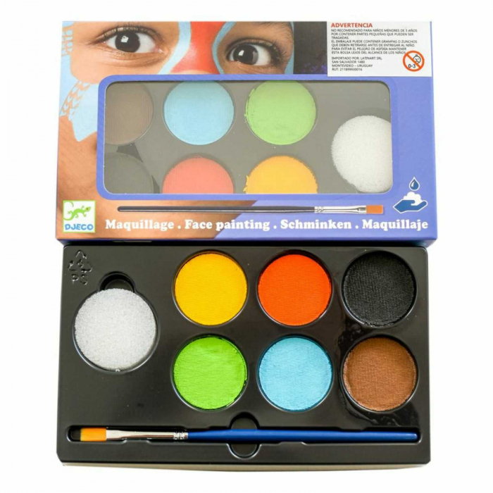 Culori make-up non alergice, natur, varsta 3 - 6, 6 - 9 ani, Baiat, Fata [5]