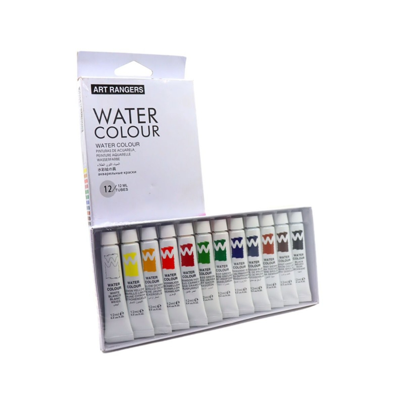 Culori tempera Colorarte, 12 culori x 12ml, EW1212C [2]