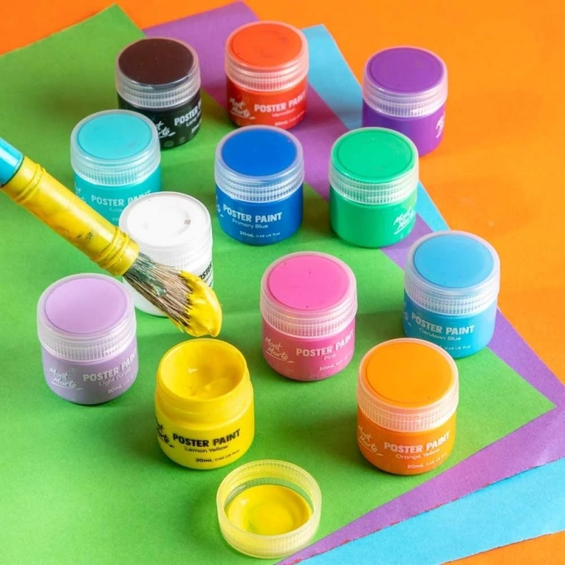 Culori tempera Mont Marte, 12 x 20ml/tub, MPST8002 [3]