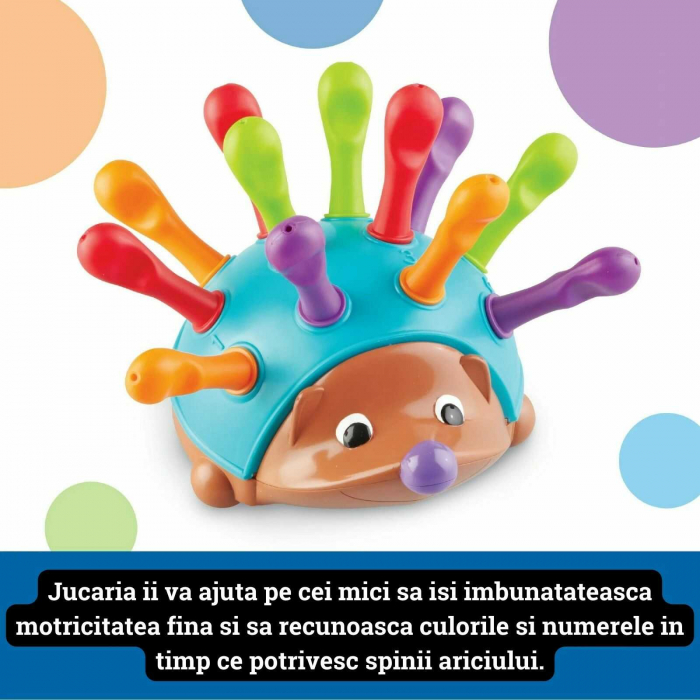 Joc de indemanare, Culorile Ariciului, 14 piese - Micostore.ro [3]