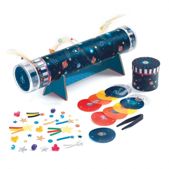 Creeaza un caleidoscop. Set de Creatie DIY, Djeco [5]