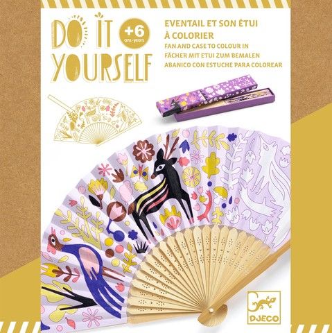 Djeco - Creeaza un evantai, set de creatie, DiY - Micostore.ro [2]