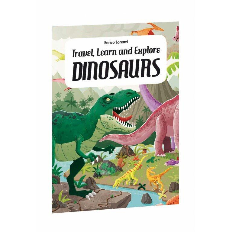 Cunoaste, invata si exploreaza -  Puzzle Dinozauri (205 piese) [2]