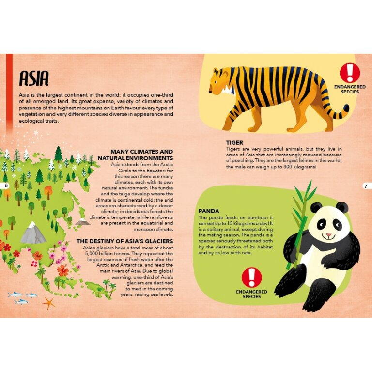 Cunoaste si exploreaza - Puzzle Animale pe cale de disparitie (205 piese) [4]
