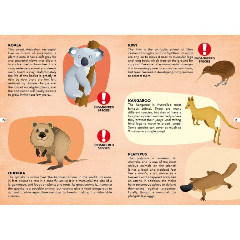 Cunoaste si exploreaza - Puzzle Animale pe cale de disparitie (205 piese) [2]