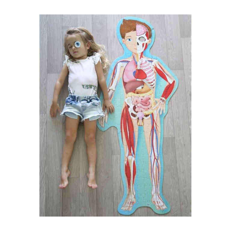 Cunoaste si exploreaza -  Puzzle Corpul uman (200 piese) [6]