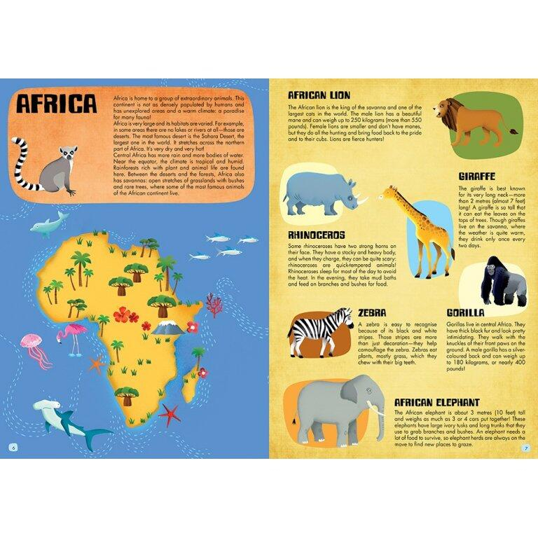 Cunoaste si exploreaza -  Puzzle Lumea animalelor (200 piese) [3]