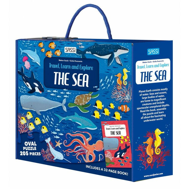 Cunoaste si exploreaza - Puzzle Mari si oceane (205 piese) [1]