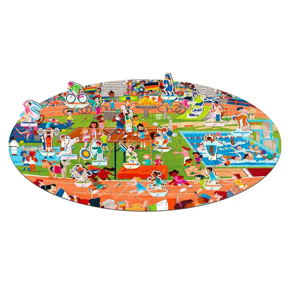 Cunoaste si exploreaza - Puzzle Ora de sport (200 piese) [2]