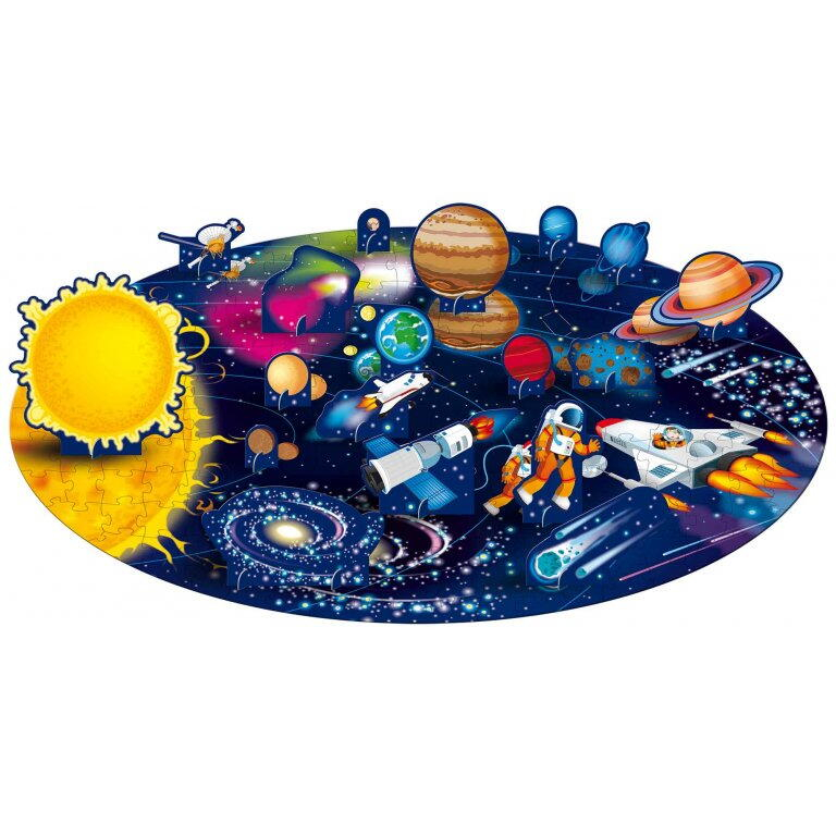 Cunoaste si exploreaza - Puzzle Sistemul solar (200 piese) [3]
