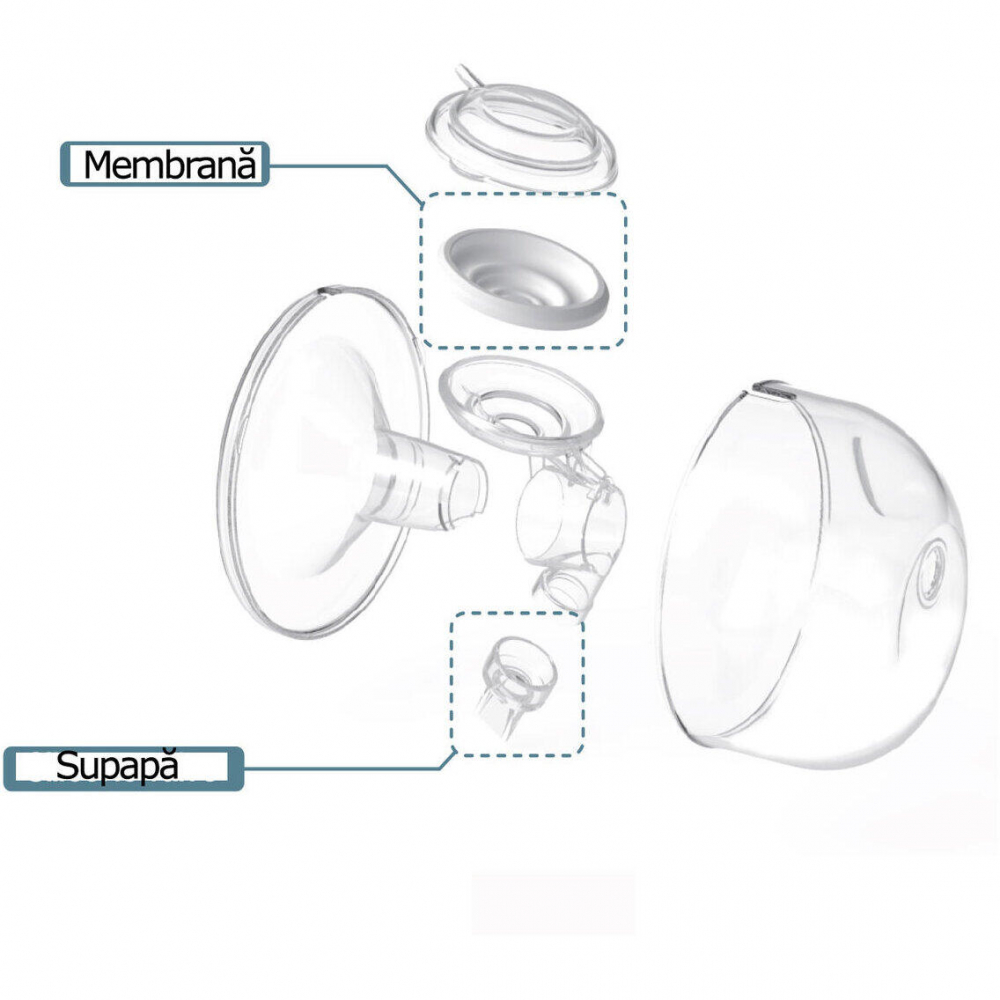Cupa san Hands Free (rezerva) - 28 mm [2]