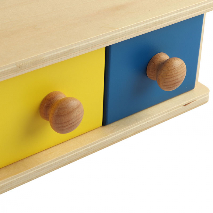 Jucarie material didactic Montessori - Cutia permanentei cu bila. [6]