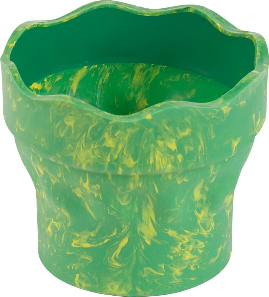 Cutie apa click&go dinozauri verde marmorat faber-castell [3]
