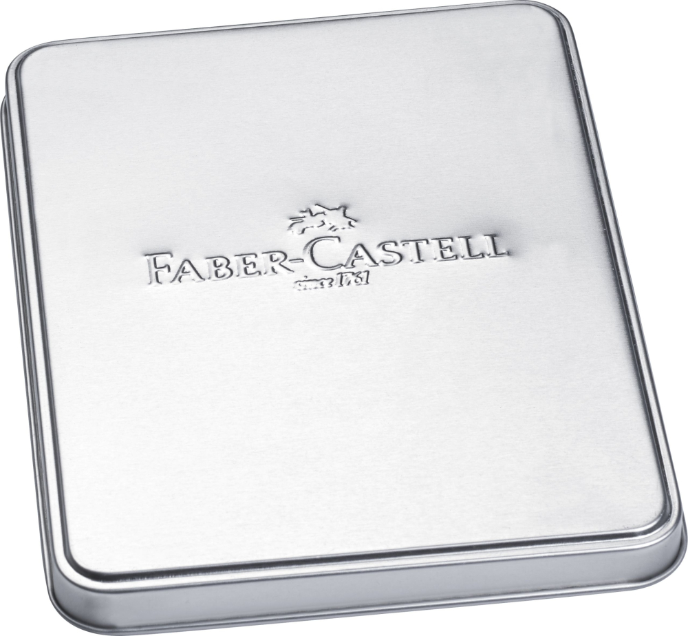 Cutie cadou metal pentru 1 instrument + 1 cerneala + 1 convertor faber-castell [2]