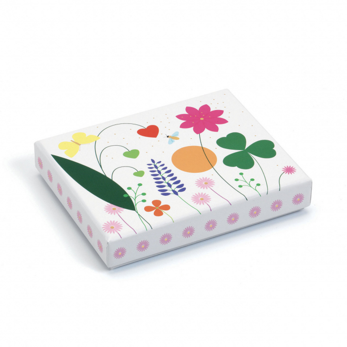 Cutie cu 10 modele de Felicitari / Invitatii / Scrisori, model Emma, 9 x 11 cm, Djeco, varsta 6 - 9, 9+ ani, Adult, Fata [3]