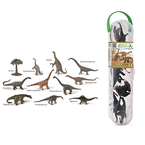 Cutie cu 12 minifigurine pictate manual Sauropode A1213 [1]