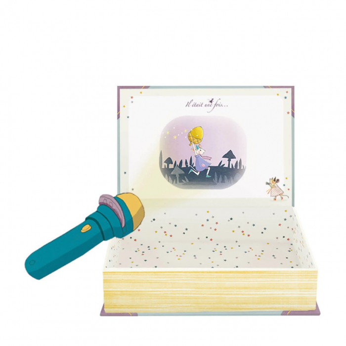 Cutie cu lanterna de proiectat povesti A fost odata, Moulin Roty [5]