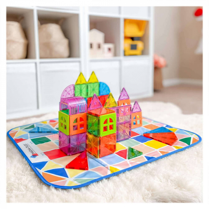 Joc de constructie magnetic ⭐ Magna-Tiles Cutie Depozitare [2]