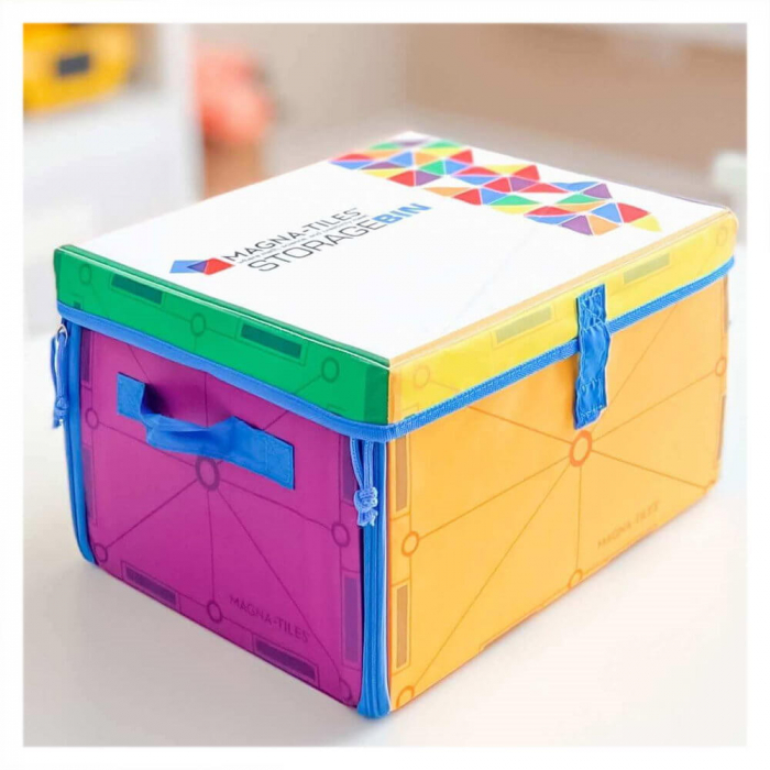 Joc de constructie magnetic ⭐ Magna-Tiles Cutie Depozitare [3]