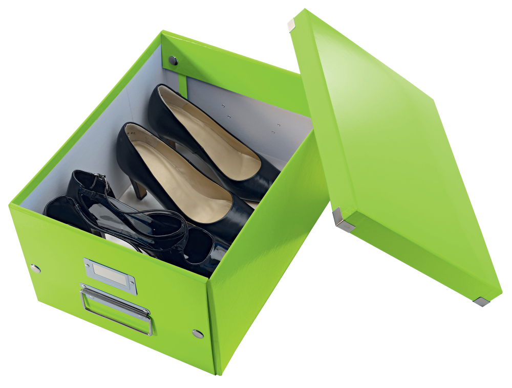 Cutie depozitare medie verde click&store leitz [3]