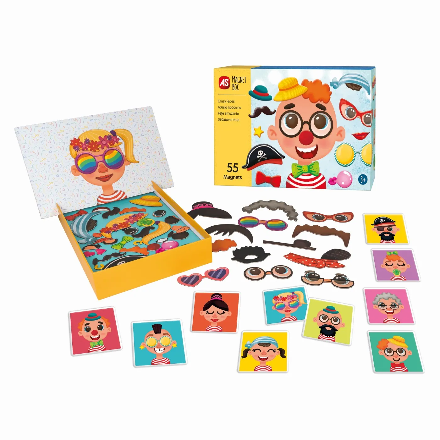 Cutie magnetica fetisoare amuzante, varsta de la 3 ani la 7 ani [3]