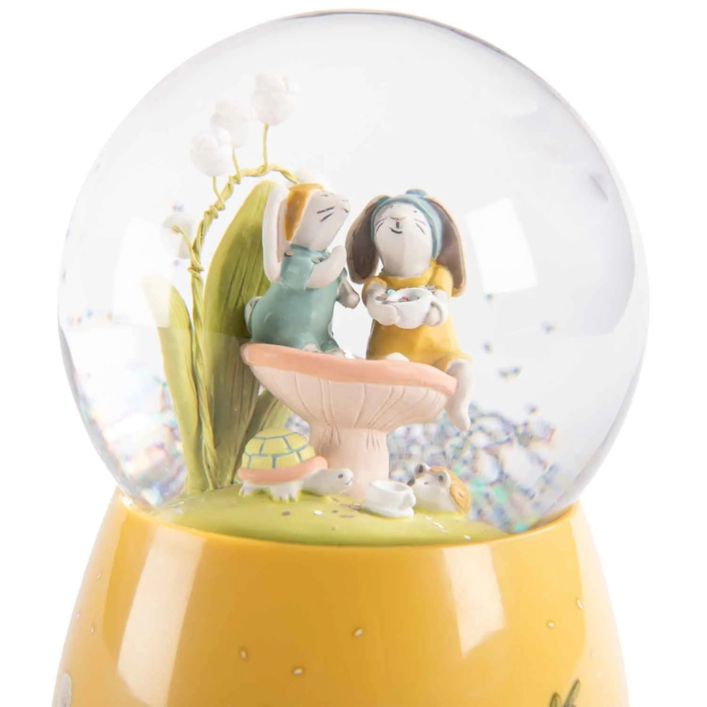 Cutie muzicala glob cu zapada Trois Petits Lapins, Moulin Roty varsta 3 - 6 ani, 6 - 9 ani [3]