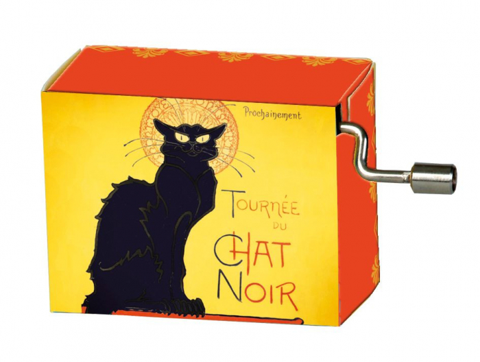 Cutie muzicala, flasneta Chat Noir, melodie French Can Can, varsta 6 - 9, 9+ ani, Adult, Baiat, Fata [1]