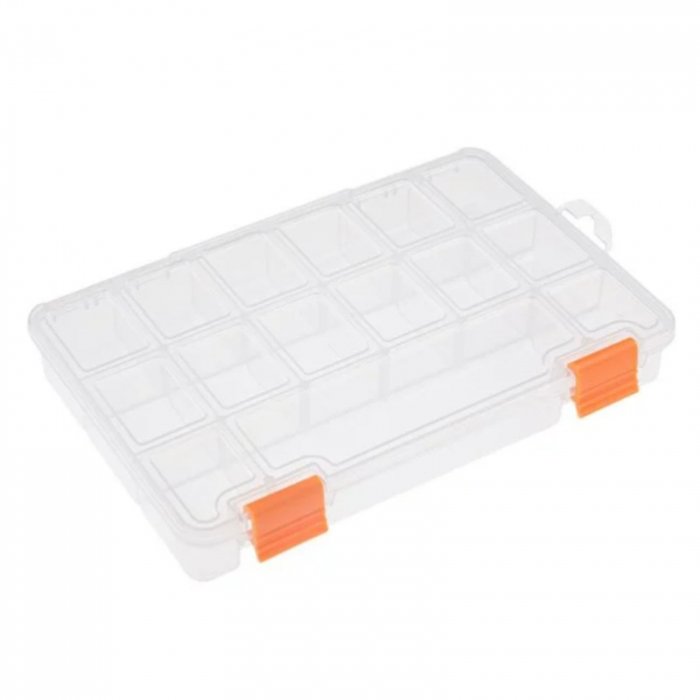 Cutie organizator din plastic, transparenta ⭐ Micostore.ro [2]