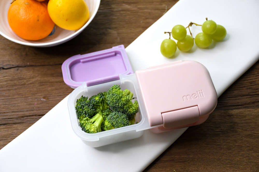 Cutie snack 2 compartimente, melii, blush berry copii cu varsta peste 0 luni [5]