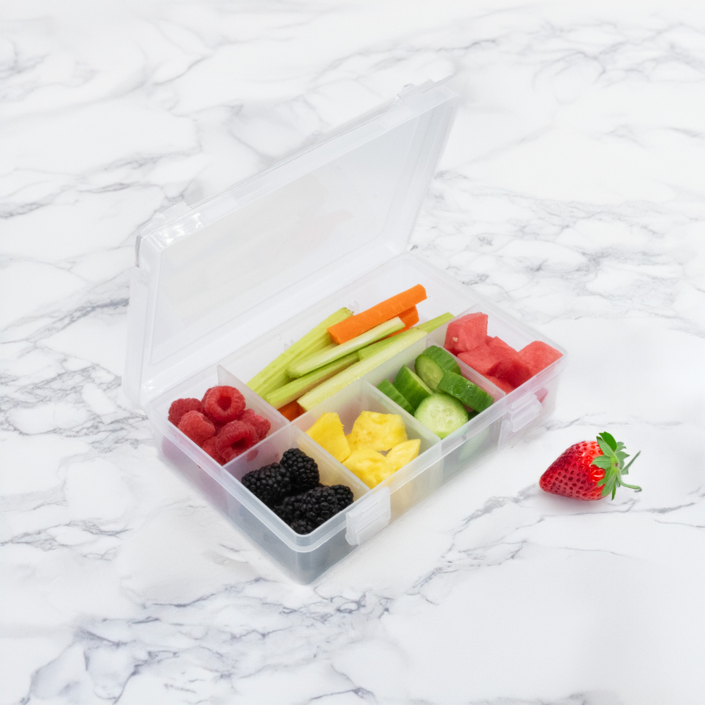 Cutie snack 8 compartimente, melii, transparent copii cu varsta peste 0 luni [3]