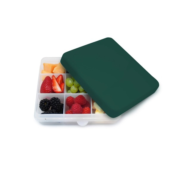 Cutie snack 9 compartimente, melii, pine green copii cu varsta peste 0 luni [2]