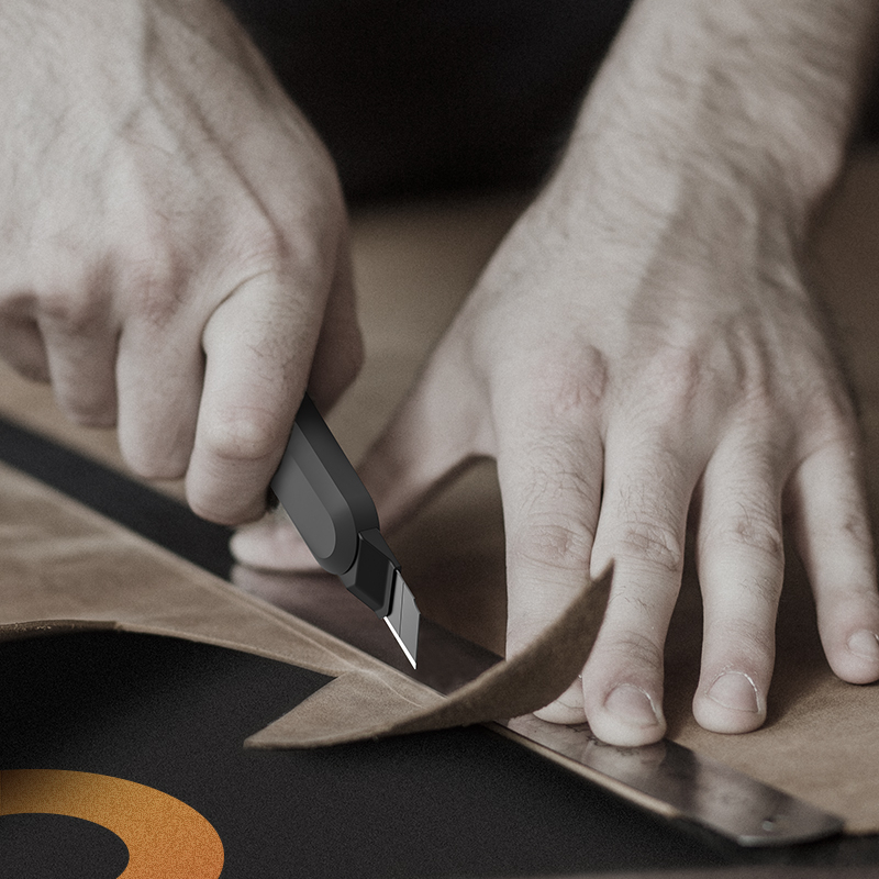 Cutter mediu negru home series deli [5]