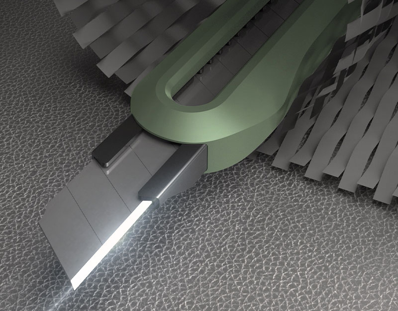 Cutter mediu verde home series deli [3]