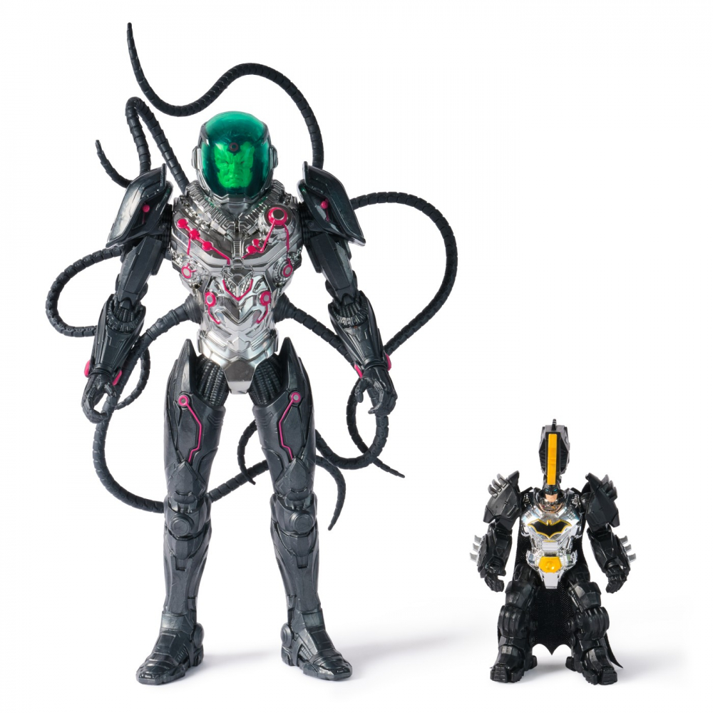 Dc metal force set figurine de actiune brainiac vs batman [3]