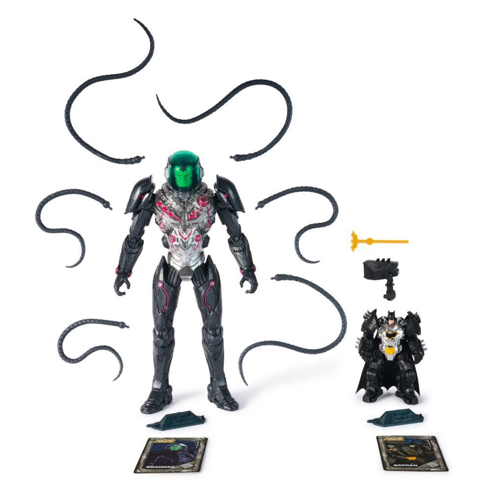 Dc metal force set figurine de actiune brainiac vs batman [2]